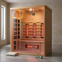Solvana RadiantCore Infrared Sauna Cabin — Studio Shot
