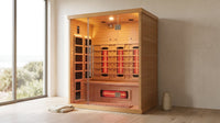 Solvana RadiantCore Infrared Sauna Cabin — Lifestyle