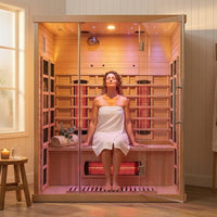 Solvana RadiantCore Infrared Sauna Cabin — Lifestyle