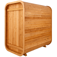 Indoor Sauna Built for Daily Wellness, Premium Canadian Cedar, Tempered Glass Door, Compact Design