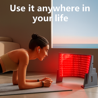 Red Light Therapy Panel Designed for Face and Body, Curved Full Coverage, 660nm/850nm Wavelengths
